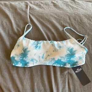 Hollister tie dye bikini top